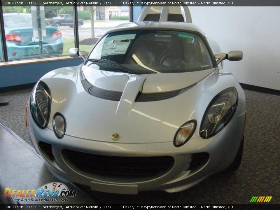 2009 Lotus Elise SC Supercharged Arctic Silver Metallic / Black Photo #6