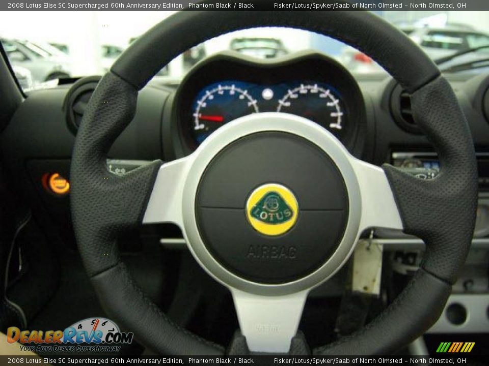 2008 Lotus Elise SC Supercharged 60th Anniversary Edition Phantom Black / Black Photo #9