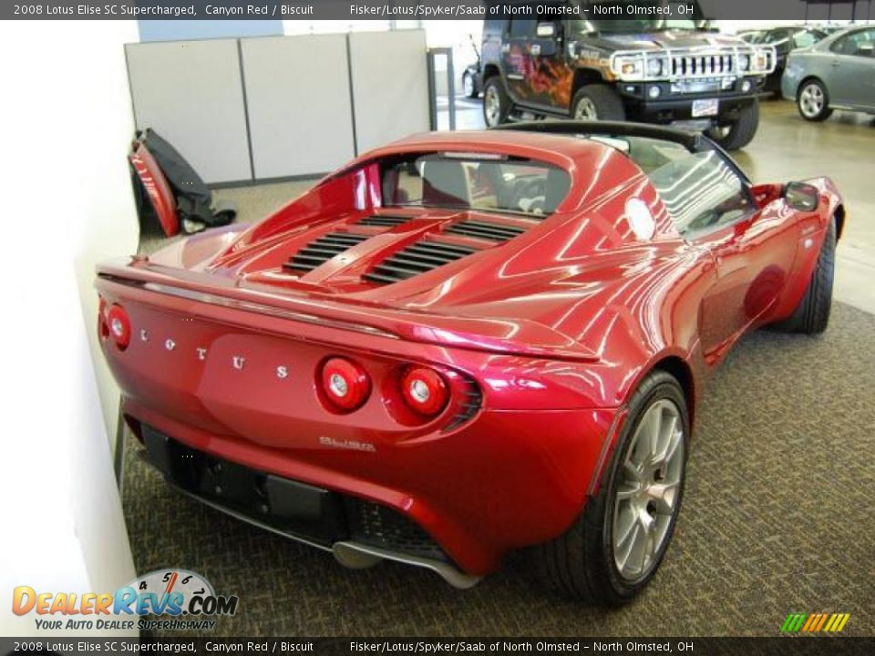 Canyon Red 2008 Lotus Elise SC Supercharged Photo #4