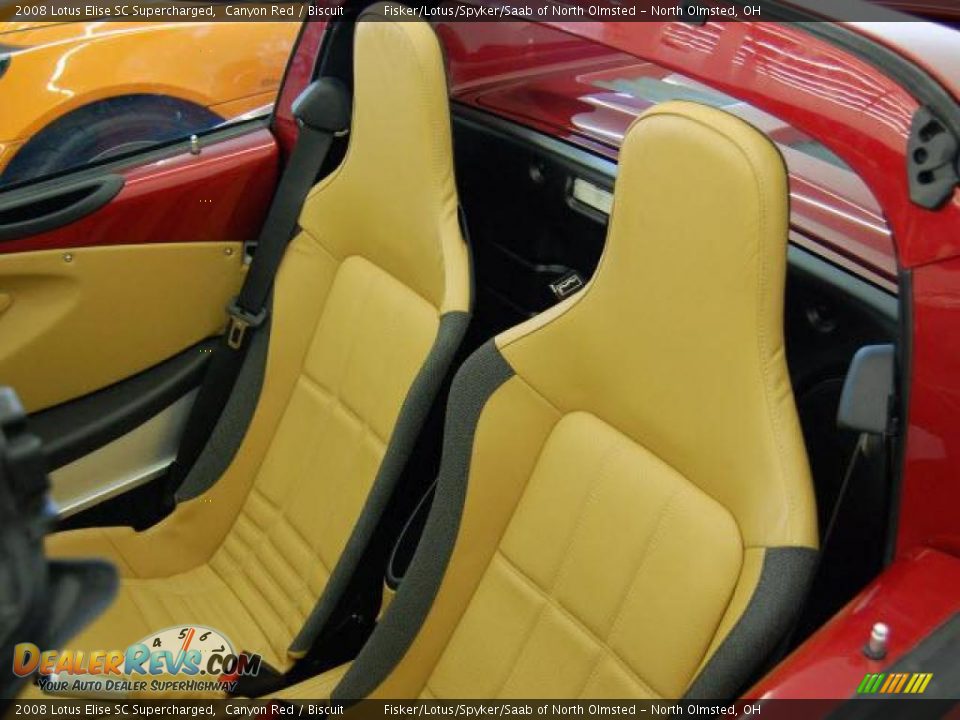 Biscuit Interior - 2008 Lotus Elise SC Supercharged Photo #5