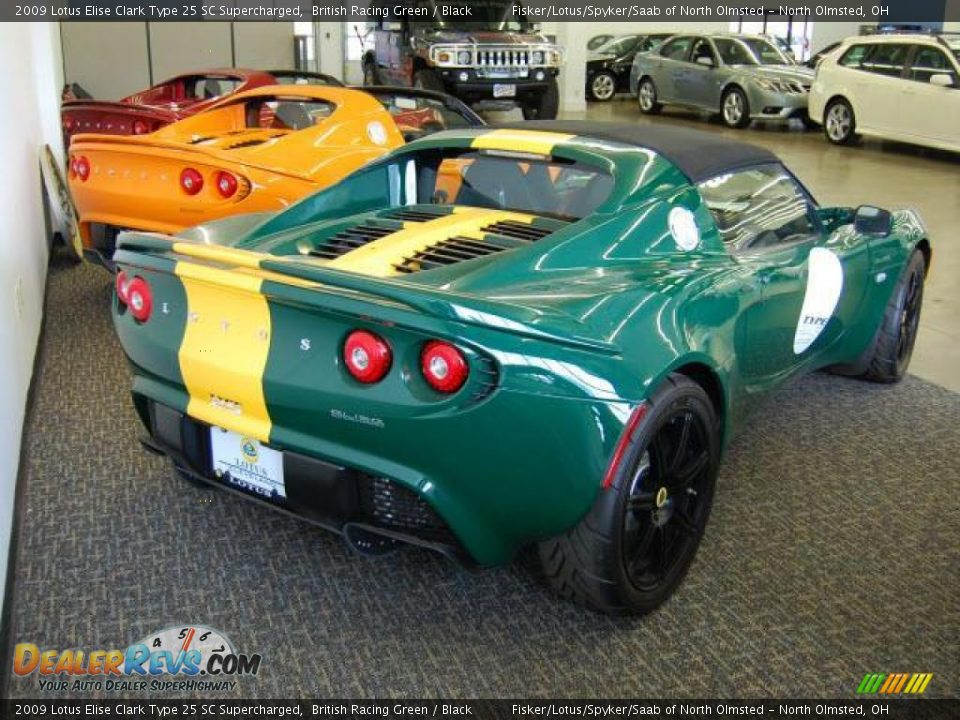 2009 Lotus Elise Clark Type 25 SC Supercharged British Racing Green / Black Photo #2