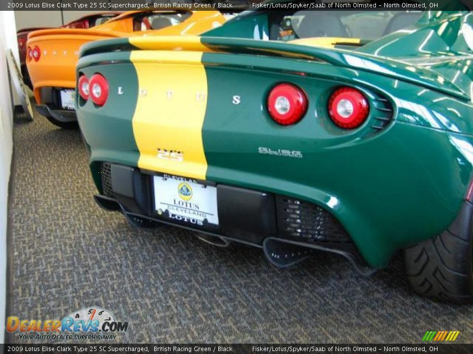 2009 Lotus Elise Clark Type 25 SC Supercharged British Racing Green / Black Photo #3