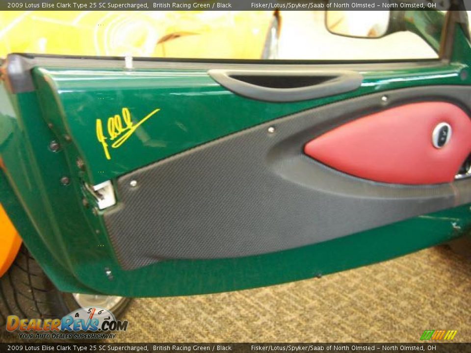 2009 Lotus Elise Clark Type 25 SC Supercharged British Racing Green / Black Photo #7