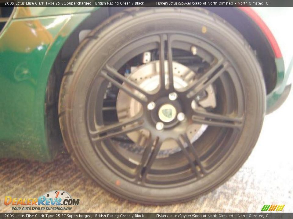 2009 Lotus Elise Clark Type 25 SC Supercharged British Racing Green / Black Photo #8