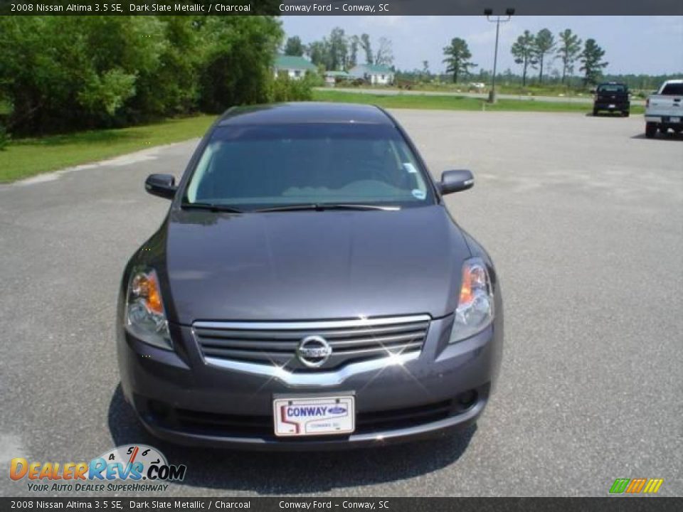 2008 Nissan Altima 3.5 SE Dark Slate Metallic / Charcoal Photo #2