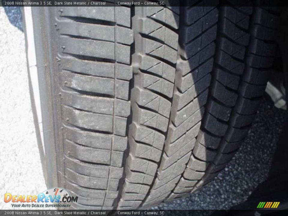 2008 Nissan Altima 3.5 SE Dark Slate Metallic / Charcoal Photo #10
