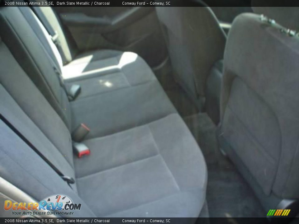 2008 Nissan Altima 3.5 SE Dark Slate Metallic / Charcoal Photo #15