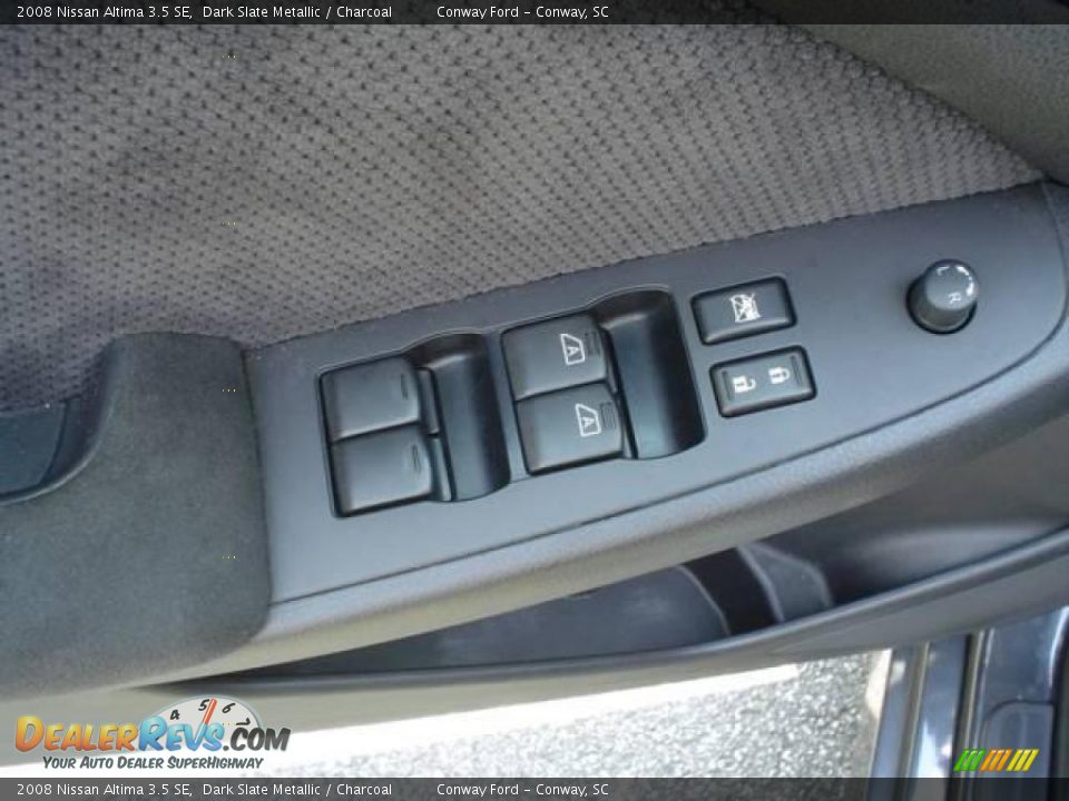 2008 Nissan Altima 3.5 SE Dark Slate Metallic / Charcoal Photo #20