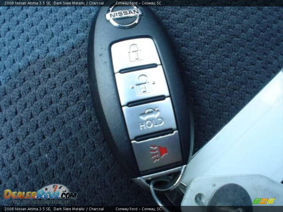 2008 Nissan Altima 3.5 SE Dark Slate Metallic / Charcoal Photo #25