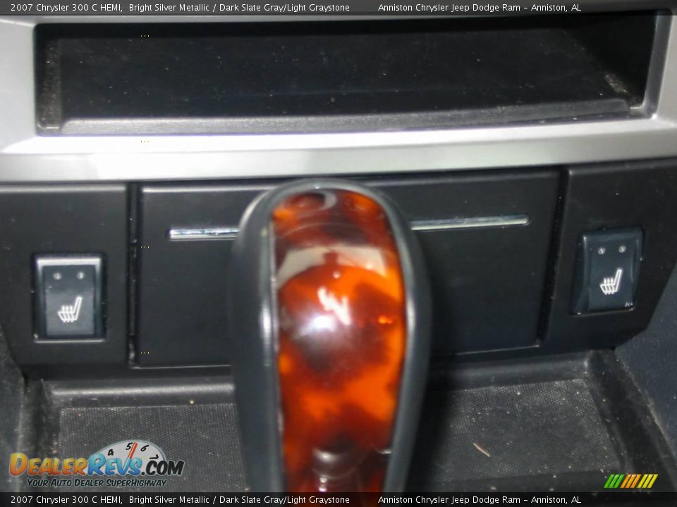 2007 Chrysler 300 C HEMI Bright Silver Metallic / Dark Slate Gray/Light Graystone Photo #13
