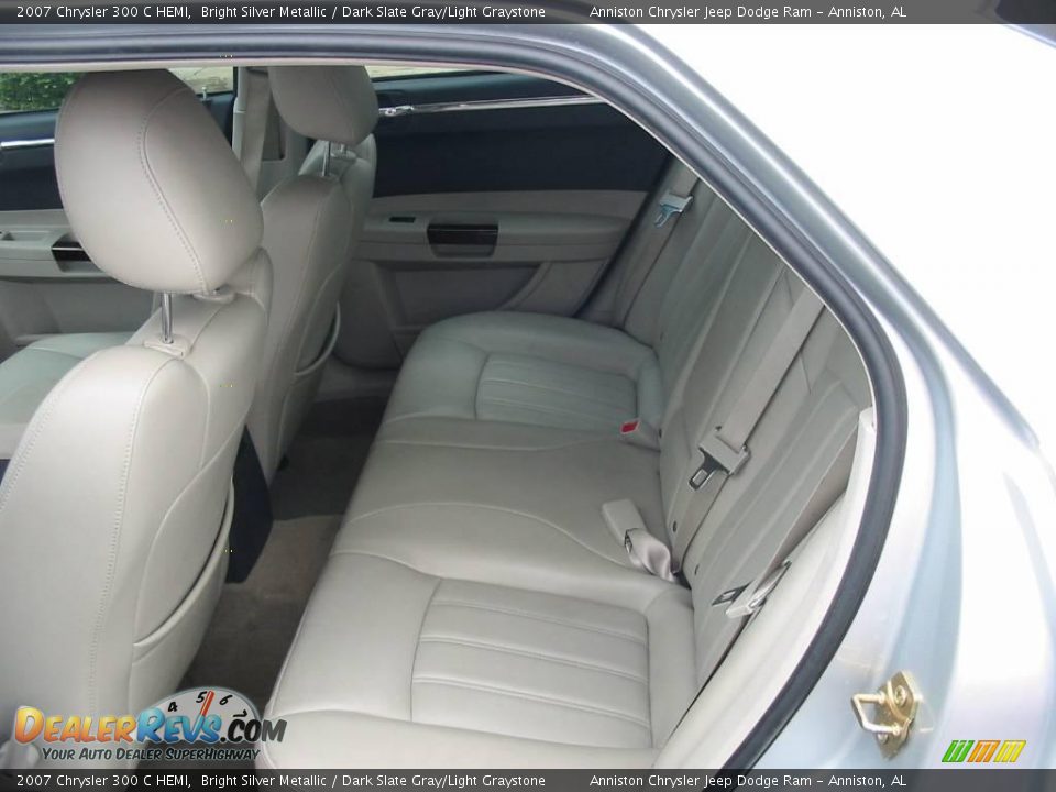 2007 Chrysler 300 C HEMI Bright Silver Metallic / Dark Slate Gray/Light Graystone Photo #15