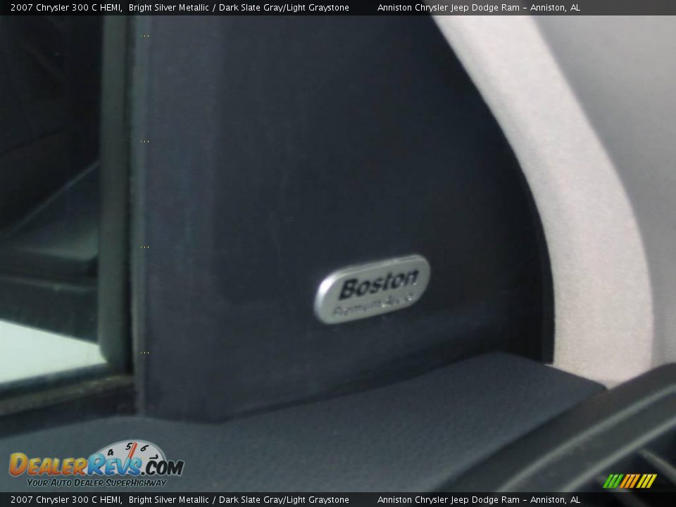 2007 Chrysler 300 C HEMI Bright Silver Metallic / Dark Slate Gray/Light Graystone Photo #20