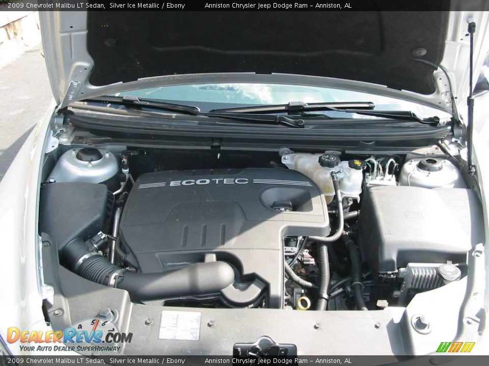 2009 Chevrolet Malibu LT Sedan Silver Ice Metallic / Ebony Photo #8