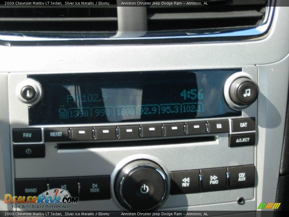2009 Chevrolet Malibu LT Sedan Silver Ice Metallic / Ebony Photo #11