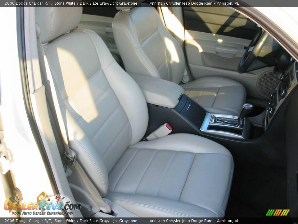 2006 Dodge Charger R/T Stone White / Dark Slate Gray/Light Graystone Photo #6