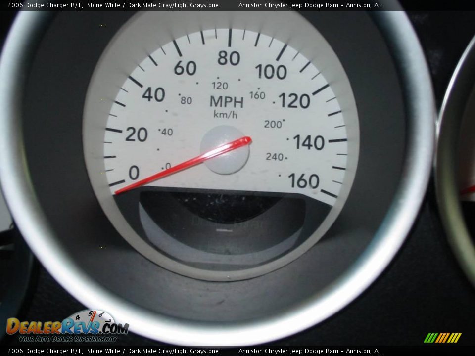 2006 Dodge Charger R/T Stone White / Dark Slate Gray/Light Graystone Photo #12