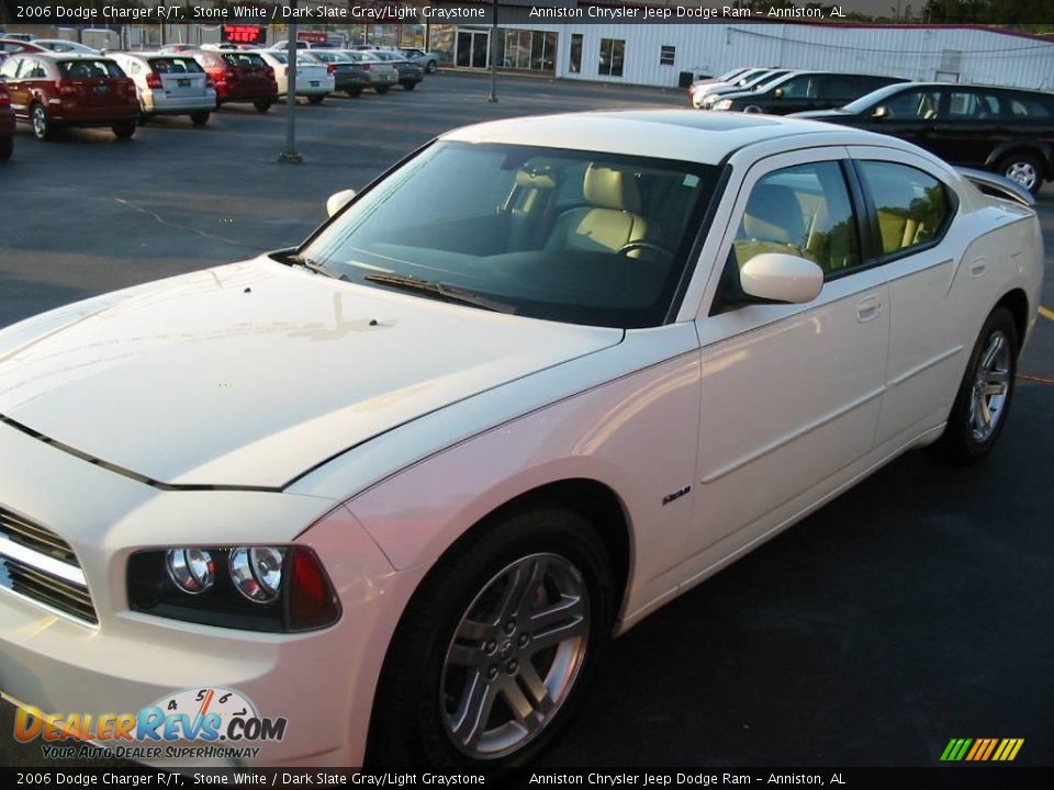 2006 Dodge Charger R/T Stone White / Dark Slate Gray/Light Graystone Photo #22