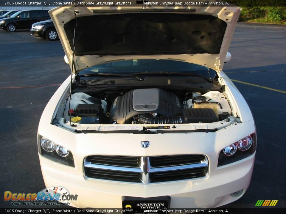 2006 Dodge Charger R/T Stone White / Dark Slate Gray/Light Graystone Photo #25