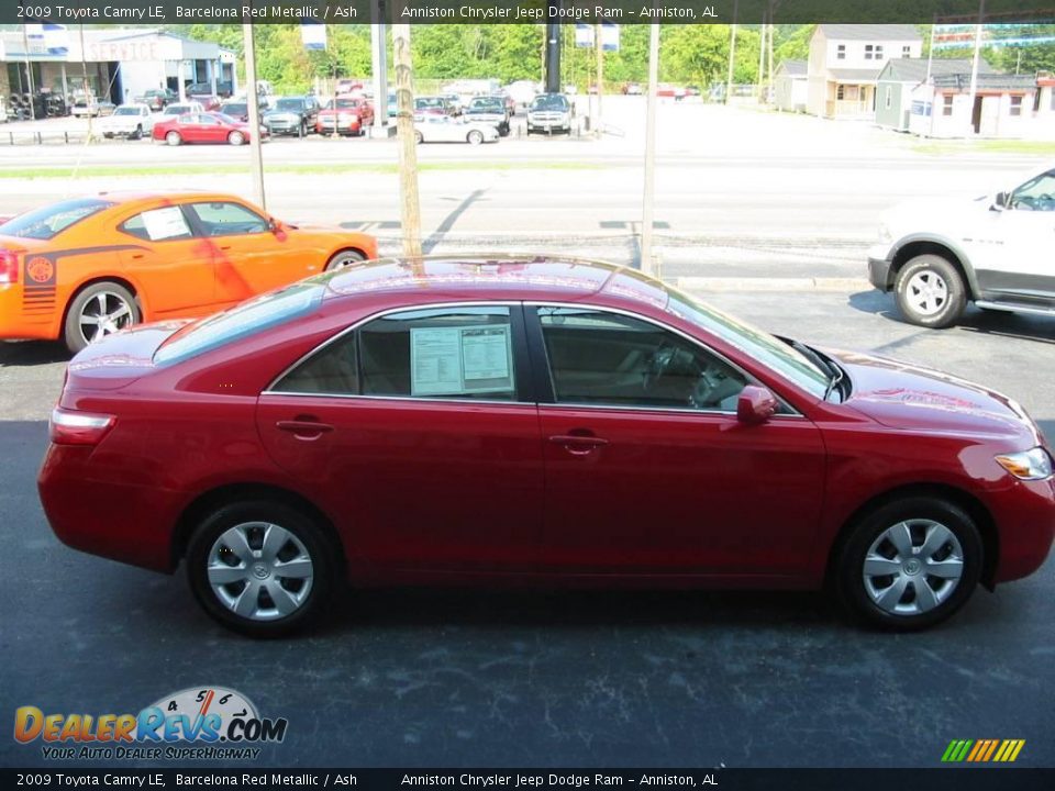 2009 Toyota Camry LE Barcelona Red Metallic / Ash Photo #1
