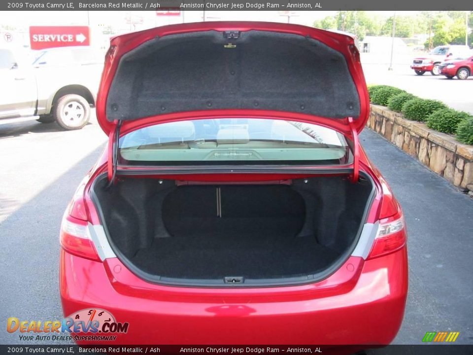 2009 Toyota Camry LE Barcelona Red Metallic / Ash Photo #8