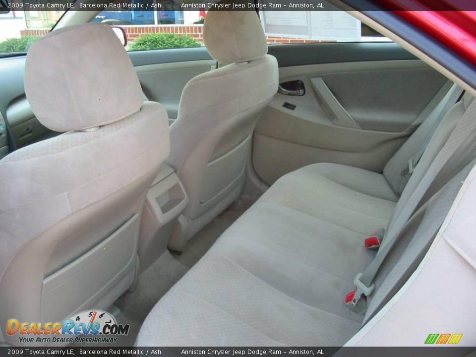 2009 Toyota Camry LE Barcelona Red Metallic / Ash Photo #10