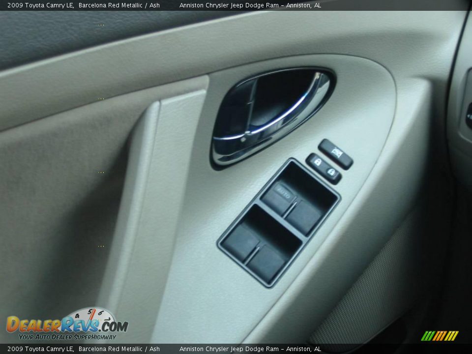 2009 Toyota Camry LE Barcelona Red Metallic / Ash Photo #16
