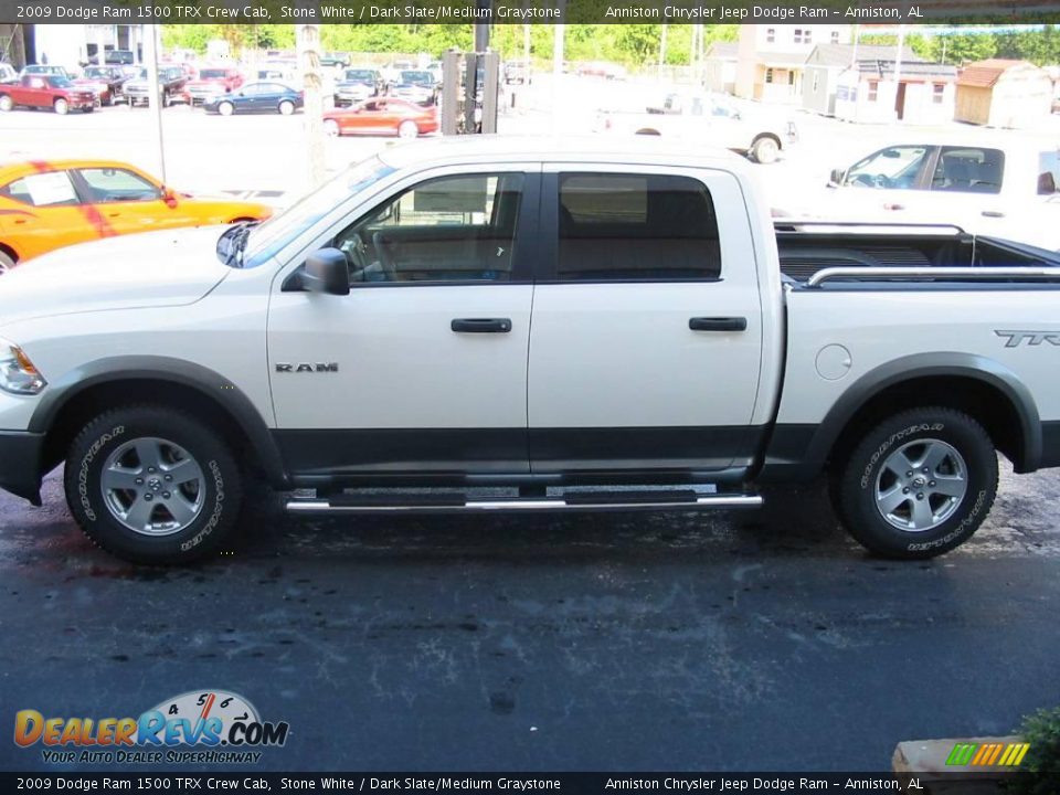 2009 Dodge Ram 1500 TRX Crew Cab Stone White / Dark Slate/Medium Graystone Photo #1