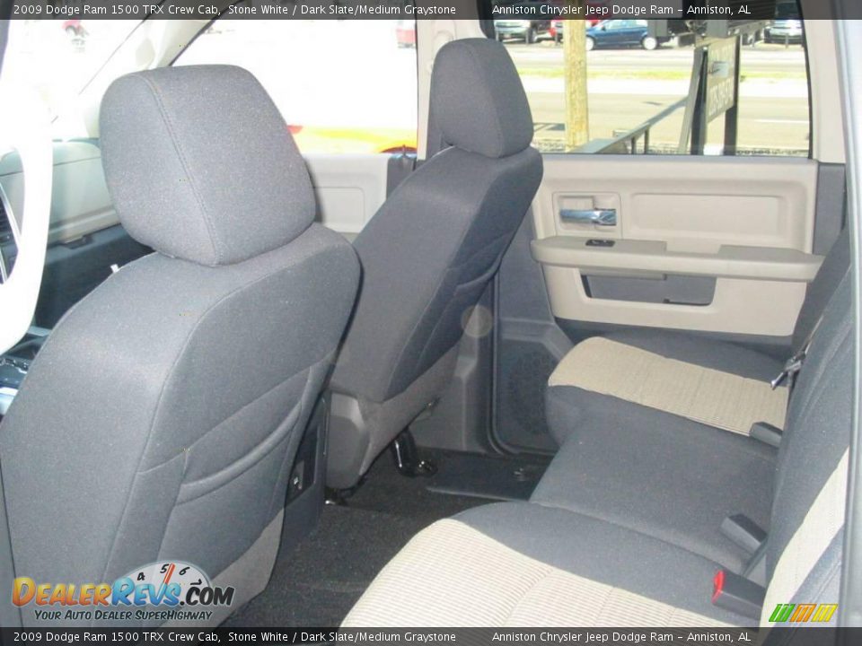 2009 Dodge Ram 1500 TRX Crew Cab Stone White / Dark Slate/Medium Graystone Photo #9