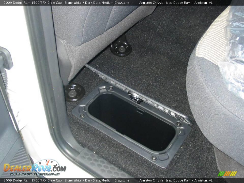 2009 Dodge Ram 1500 TRX Crew Cab Stone White / Dark Slate/Medium Graystone Photo #11