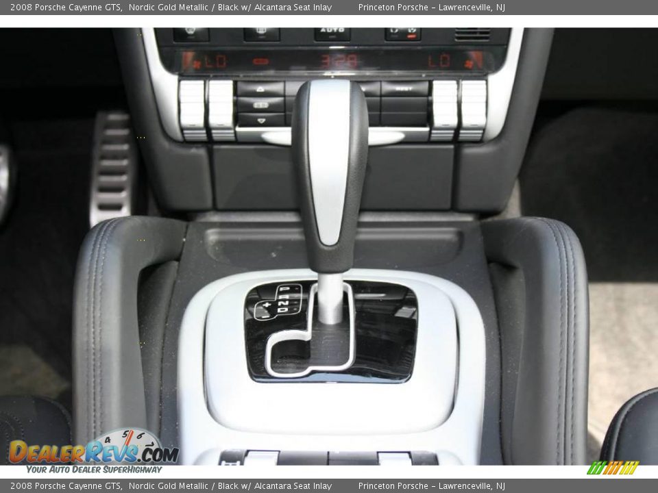 2008 Porsche Cayenne GTS Nordic Gold Metallic / Black w/ Alcantara Seat Inlay Photo #17