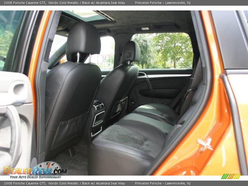 2008 Porsche Cayenne GTS Nordic Gold Metallic / Black w/ Alcantara Seat Inlay Photo #19