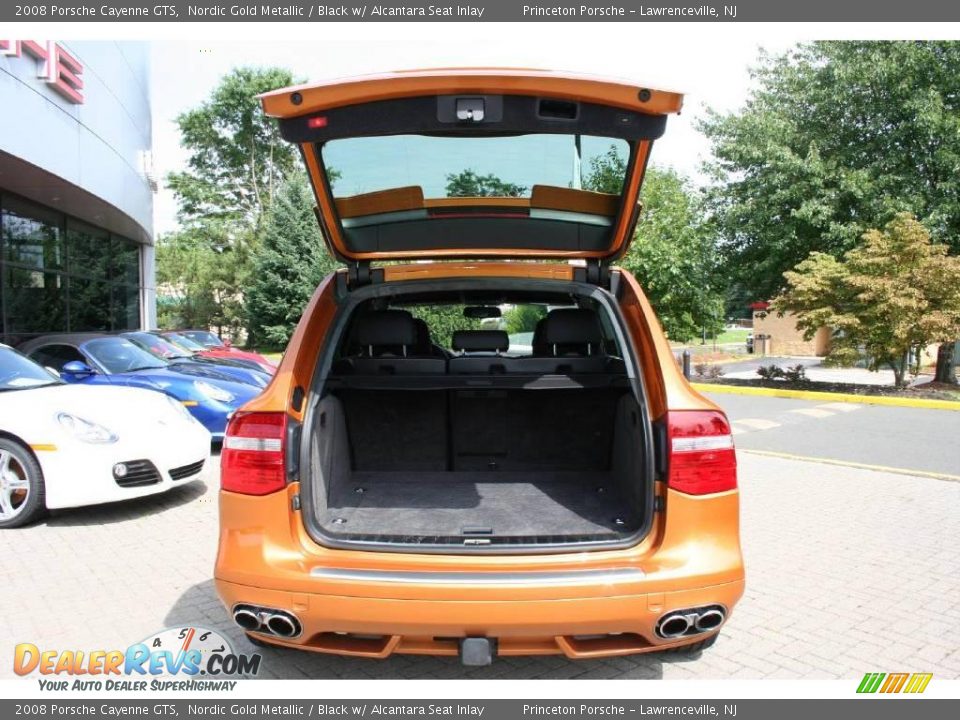 2008 Porsche Cayenne GTS Nordic Gold Metallic / Black w/ Alcantara Seat Inlay Photo #20