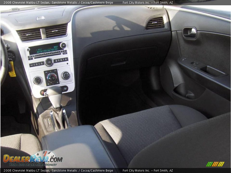 2008 Chevrolet Malibu LT Sedan Sandstone Metallic / Cocoa/Cashmere Beige Photo #9