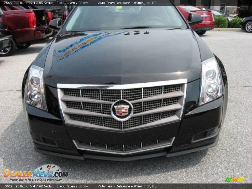 2009 Cadillac CTS 4 AWD Sedan Black Raven / Ebony Photo #3