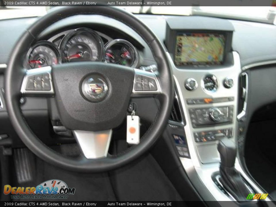 2009 Cadillac CTS 4 AWD Sedan Black Raven / Ebony Photo #10