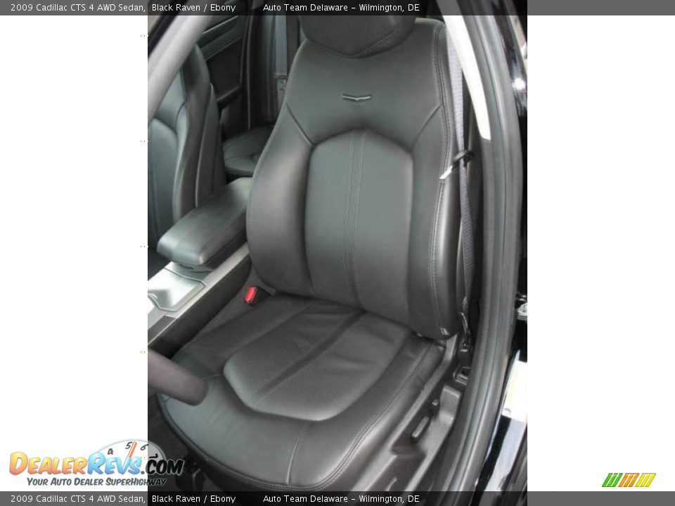 2009 Cadillac CTS 4 AWD Sedan Black Raven / Ebony Photo #12