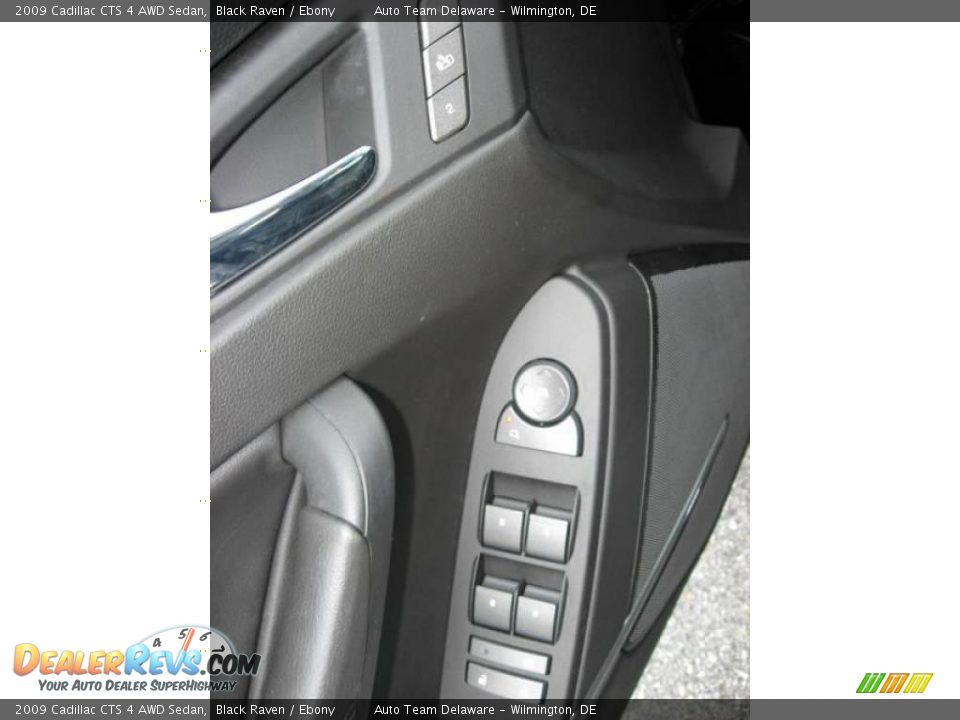 2009 Cadillac CTS 4 AWD Sedan Black Raven / Ebony Photo #13