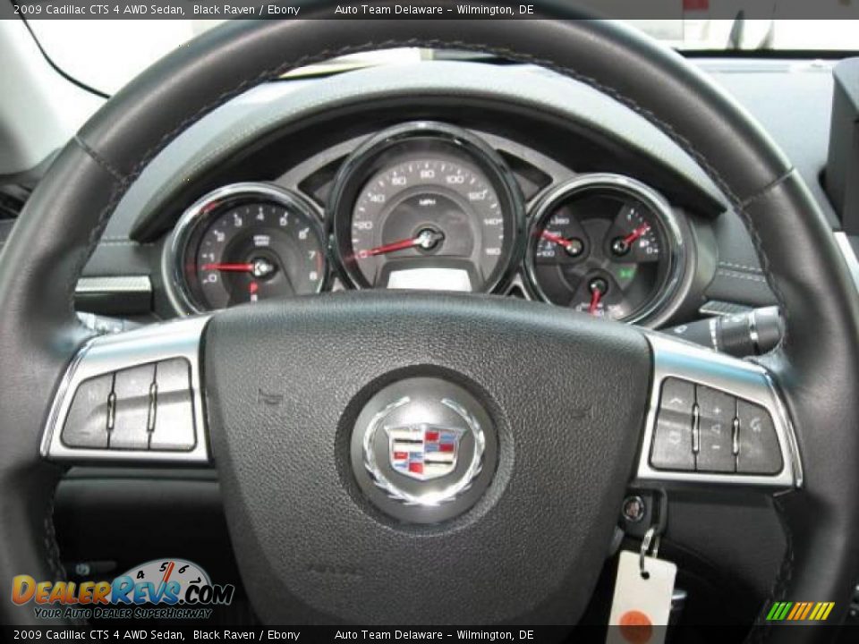 2009 Cadillac CTS 4 AWD Sedan Black Raven / Ebony Photo #15