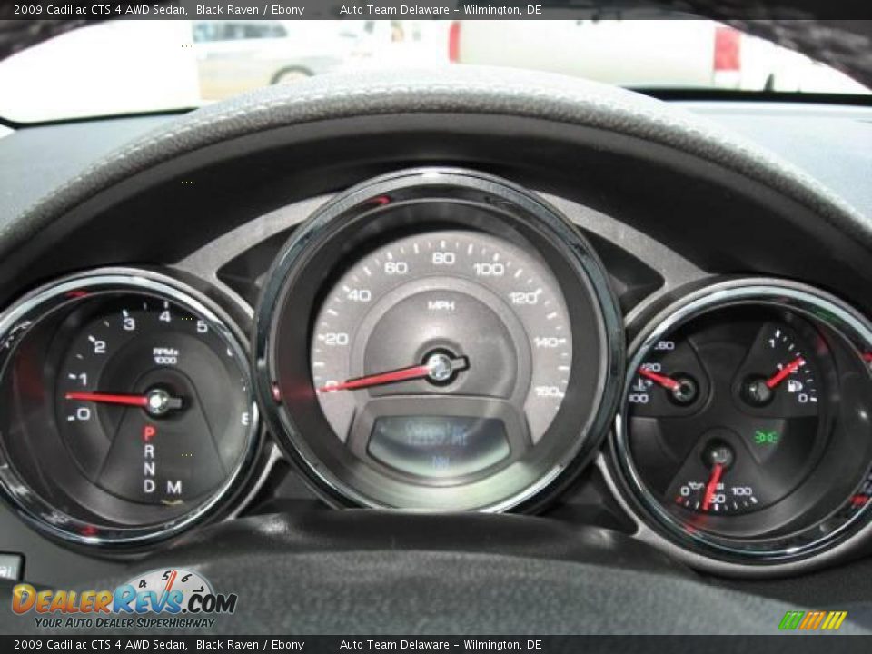 2009 Cadillac CTS 4 AWD Sedan Black Raven / Ebony Photo #16