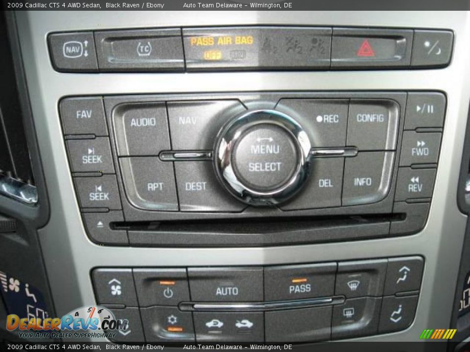 2009 Cadillac CTS 4 AWD Sedan Black Raven / Ebony Photo #21