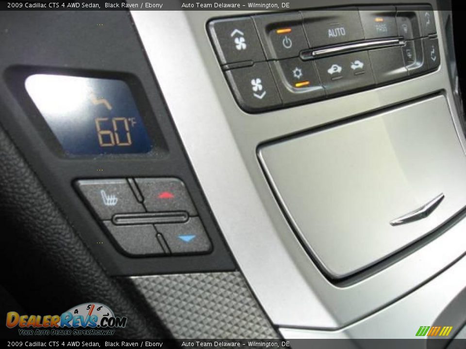 2009 Cadillac CTS 4 AWD Sedan Black Raven / Ebony Photo #22