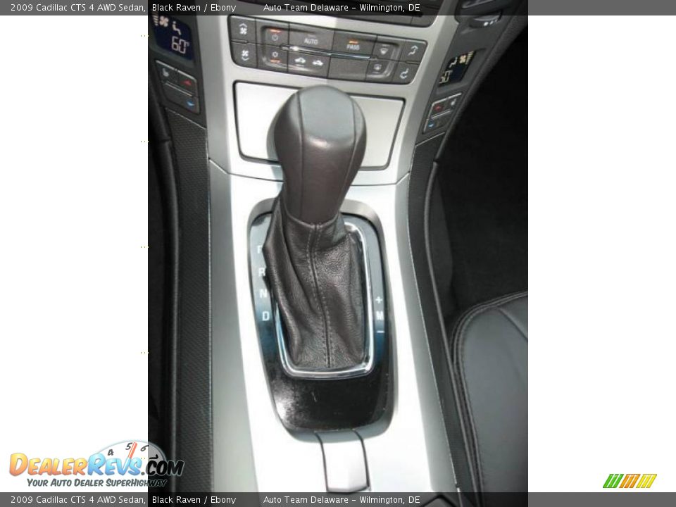 2009 Cadillac CTS 4 AWD Sedan Black Raven / Ebony Photo #23