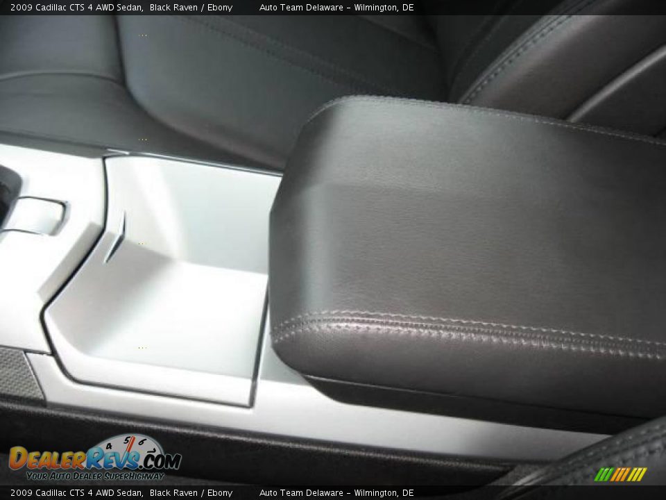 2009 Cadillac CTS 4 AWD Sedan Black Raven / Ebony Photo #24