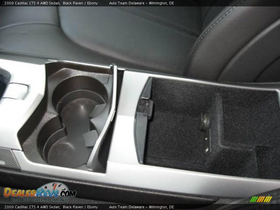 2009 Cadillac CTS 4 AWD Sedan Black Raven / Ebony Photo #25