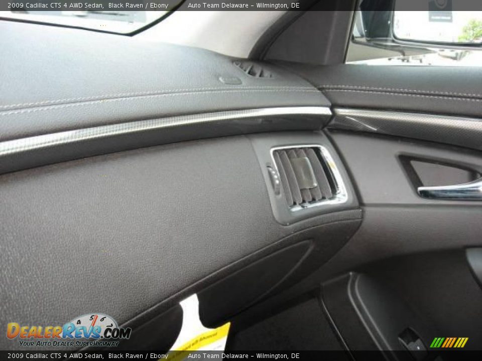 2009 Cadillac CTS 4 AWD Sedan Black Raven / Ebony Photo #26
