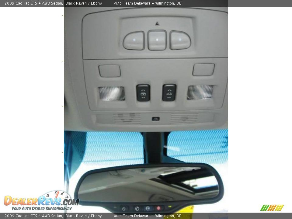 2009 Cadillac CTS 4 AWD Sedan Black Raven / Ebony Photo #27