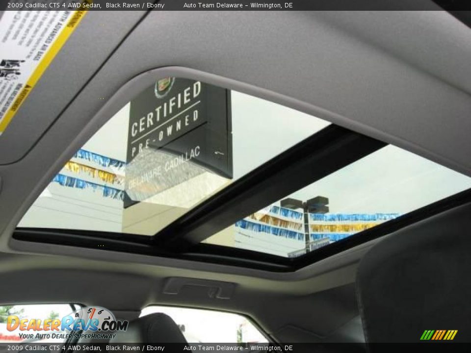 2009 Cadillac CTS 4 AWD Sedan Black Raven / Ebony Photo #28
