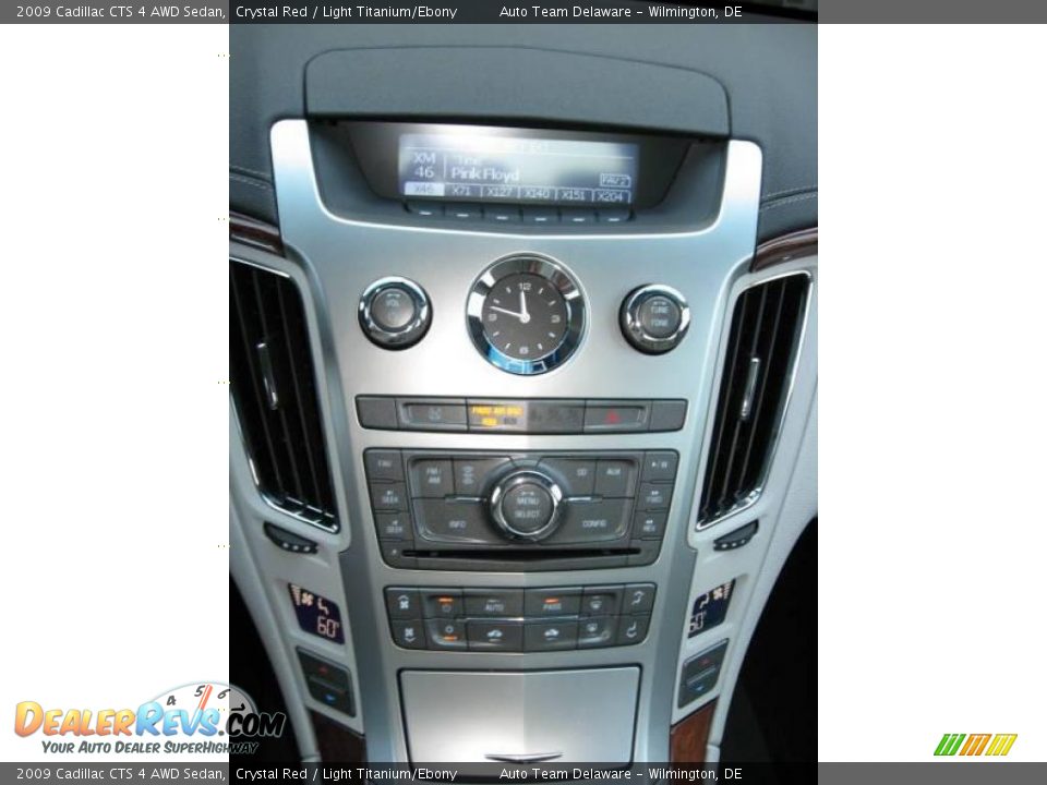 2009 Cadillac CTS 4 AWD Sedan Crystal Red / Light Titanium/Ebony Photo #18