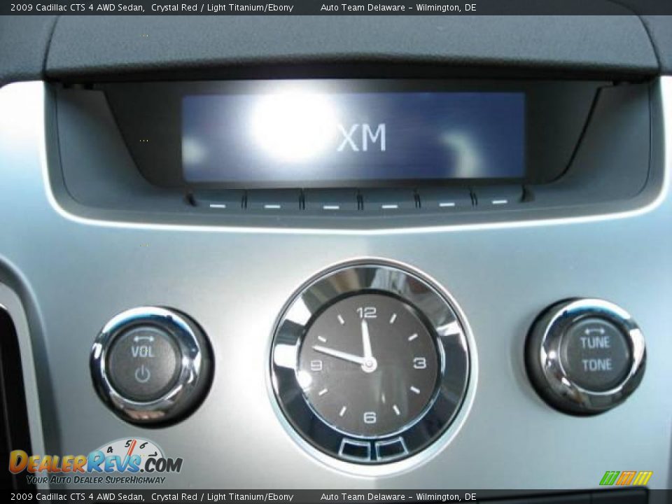 2009 Cadillac CTS 4 AWD Sedan Crystal Red / Light Titanium/Ebony Photo #19