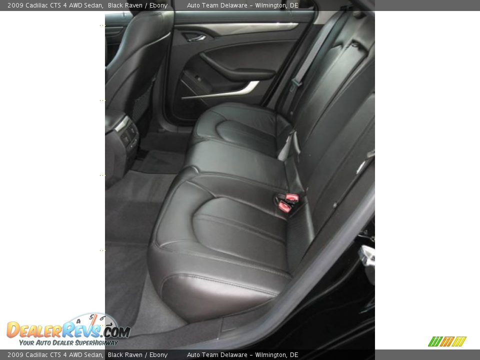 2009 Cadillac CTS 4 AWD Sedan Black Raven / Ebony Photo #29